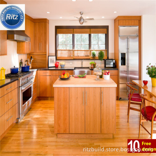 China Manufacture Kitchen Design MFC Kitchen Cabinet